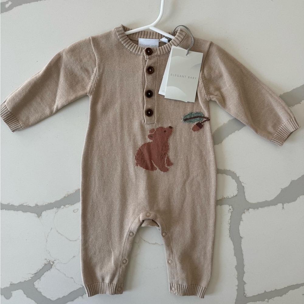 Elegant Baby | Jumpsuit Bear | 3months